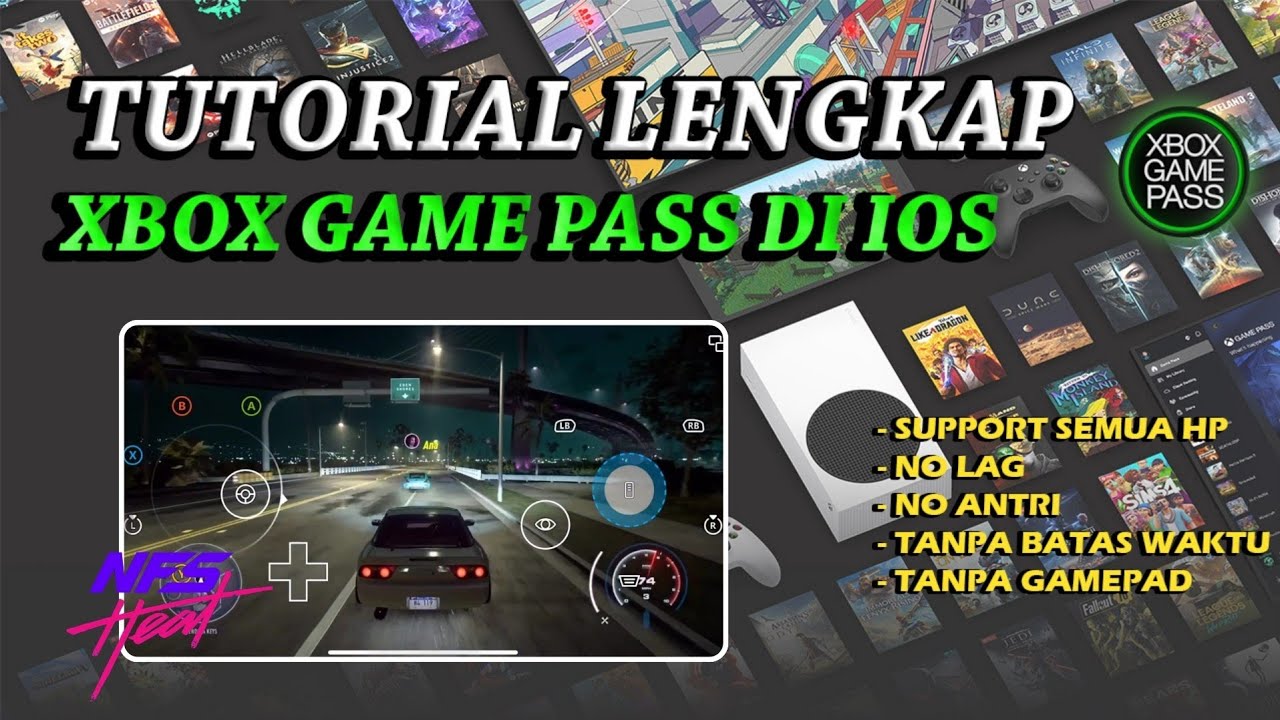 Tutorial Lengkap Main Xbox Game Pass Di IOS || Need for Speed™ Heat