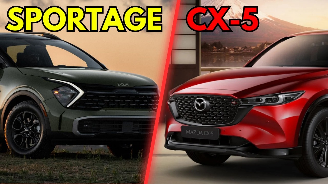 Сравнение Kia Sportage 2025 и Mazda CX-5 2025 — это даже не сравнение.