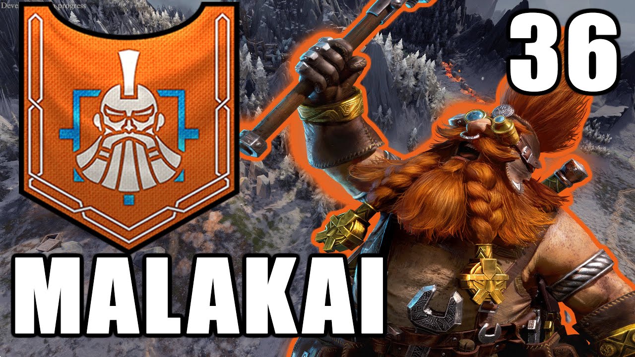 Малакай Макайссон 36 - Престолы распада - Total War Warhammer 3