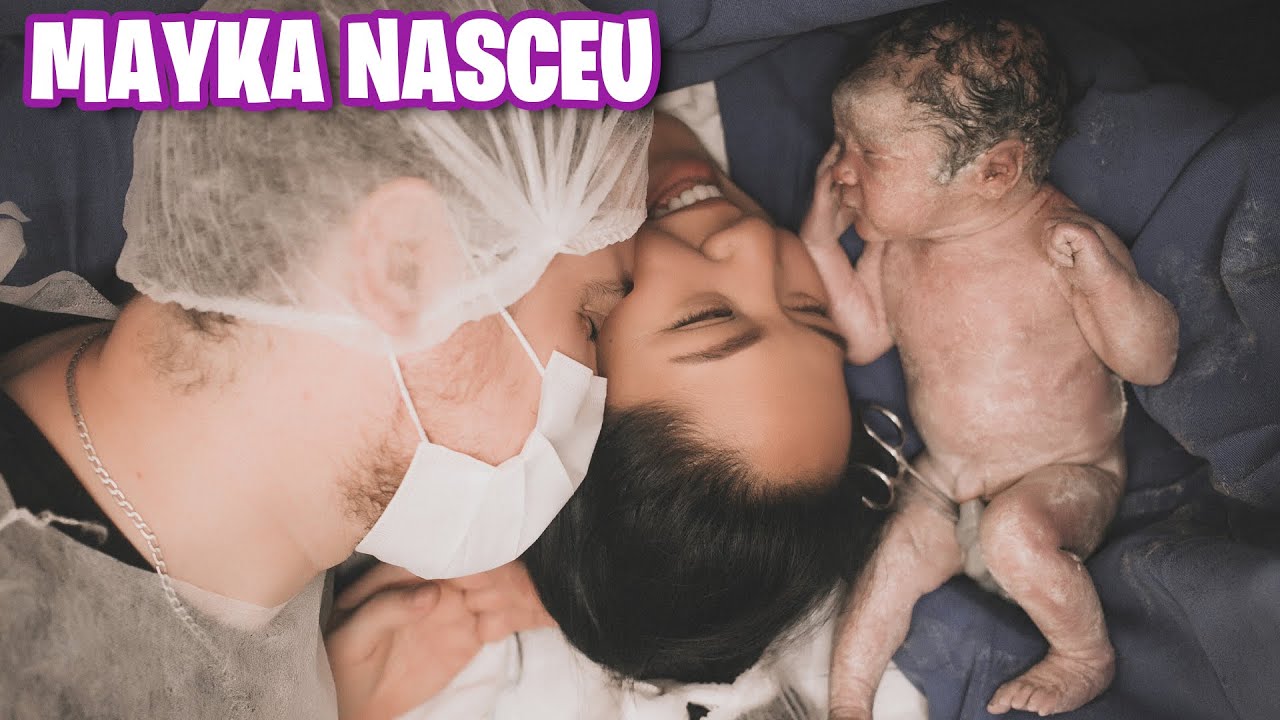 O NASCIMENTO DA NOSSA FILHA MAYKA! Jeru e Cheru
