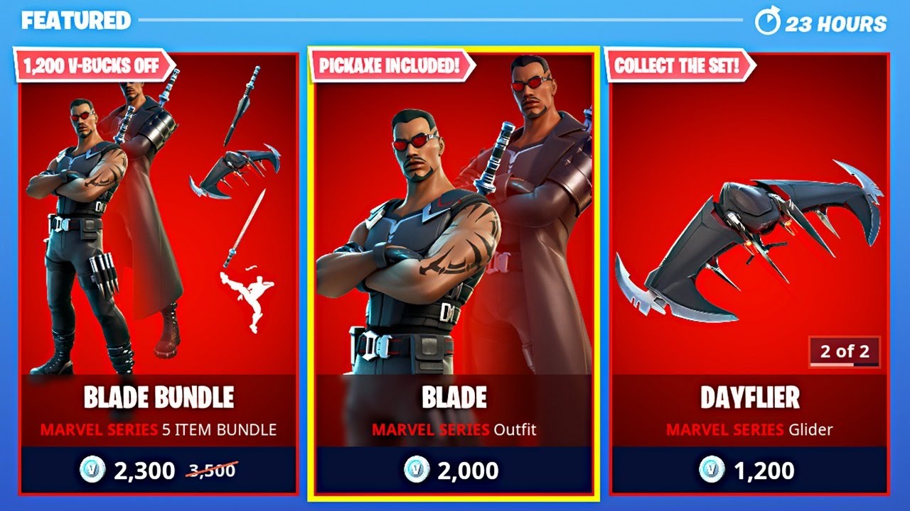 New BLADE *VAMPIRE HUNTER* Skin! (Fortnite Season 4)