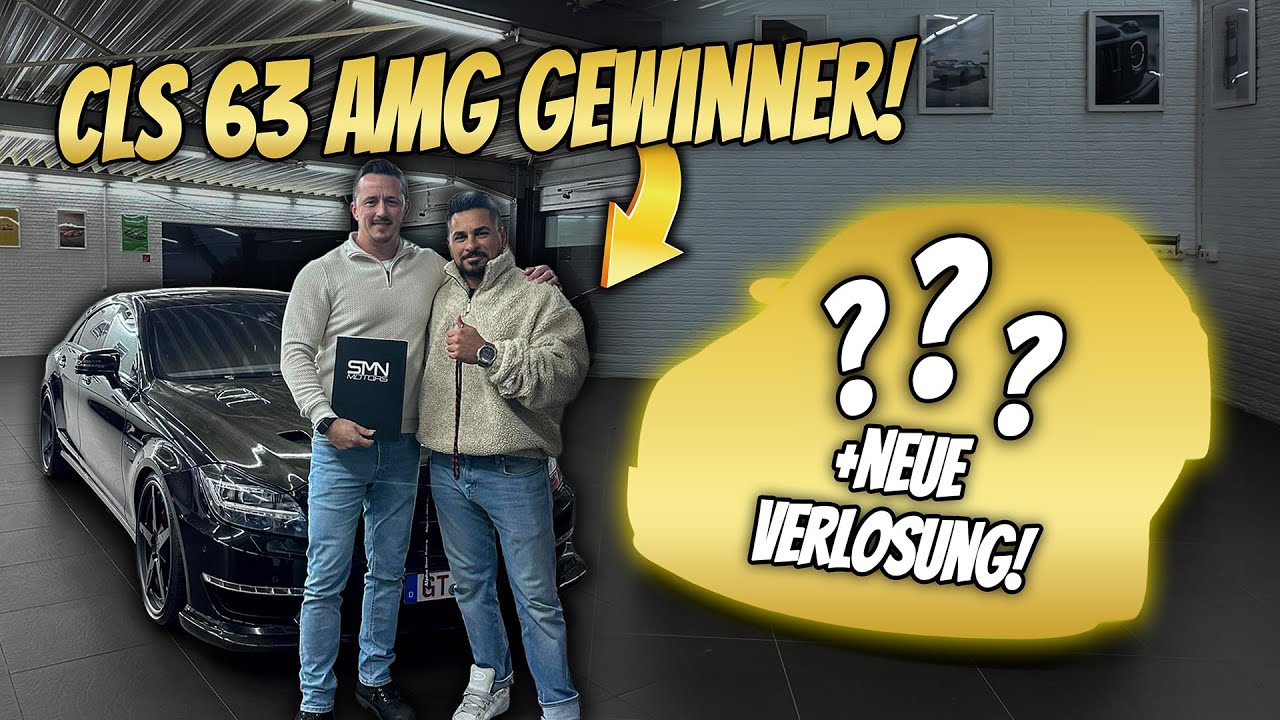 GEWINNER holt seinen CLS 63 AMG ab! + nächstes Gewinnspiel | Franz Simon Motorsport