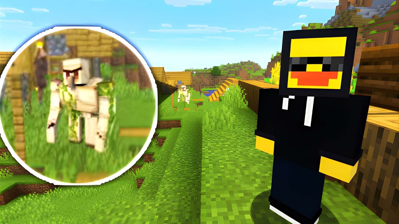 Minecraft But Mobs ALWAYS See You