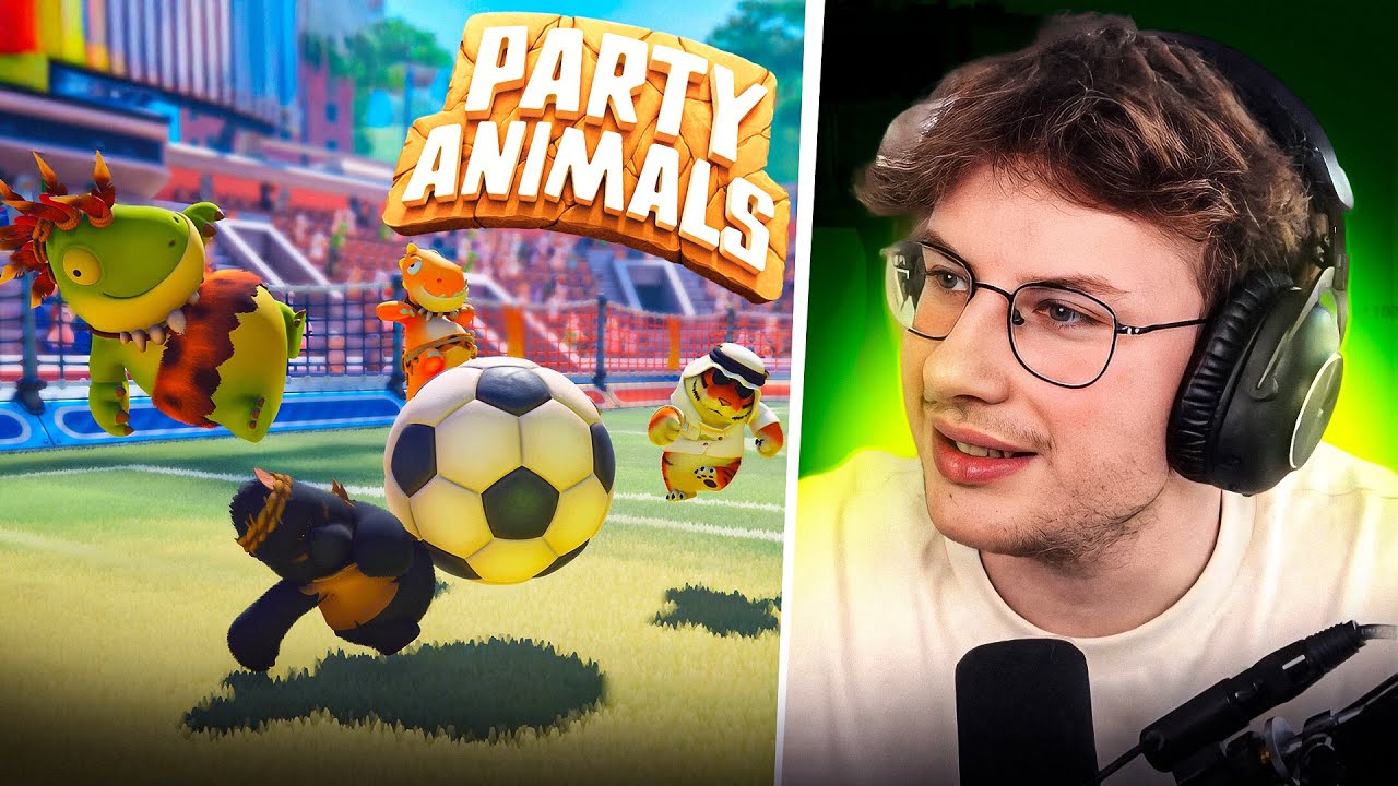 FURBOO con los PIBES en PARTY ANIMALS ⚽