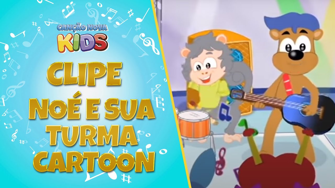 Noé e sua turma Cartoon - Clipes Animados