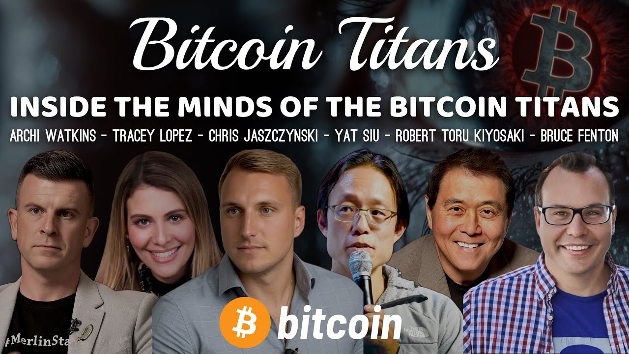 BITCOIN TITANS Inside the minds of the bitcoin titans in 4k ultra HD #bitcoin #crypto  #viral #power