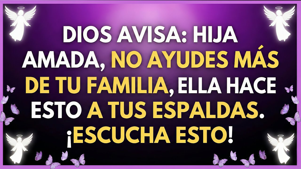 DIOS DICE QUE NO AYUDES MÁS A ESTA PERSONA… PORQUE ELLA HACE ESTO A TUS ESPALDAS. ¡ESCUCHA ESTO!