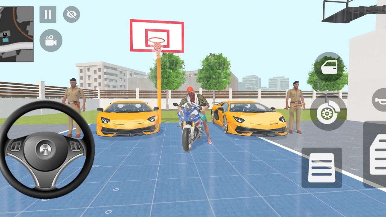 Franklin 🤑 purchased2️⃣ new supercar 🏎️🚨 and 1️⃣ new superbike 🏍️ ll from Indian auto thieft game 🎯🥕