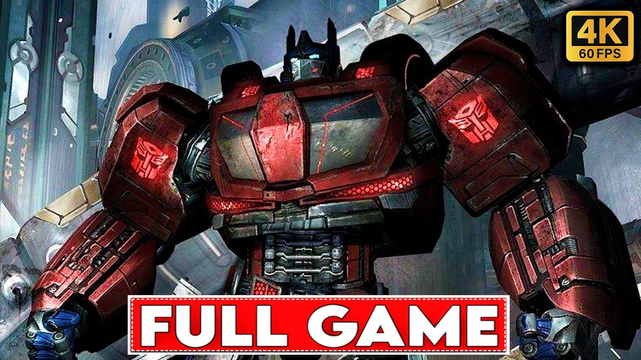 Transformers War For Cybertron | FULL GAME Gameplay & Story Walkthrough | No Commentary