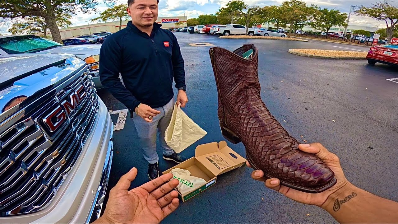 😂 People Are DITCHING Sneakers For SNAKE BOOTS!?