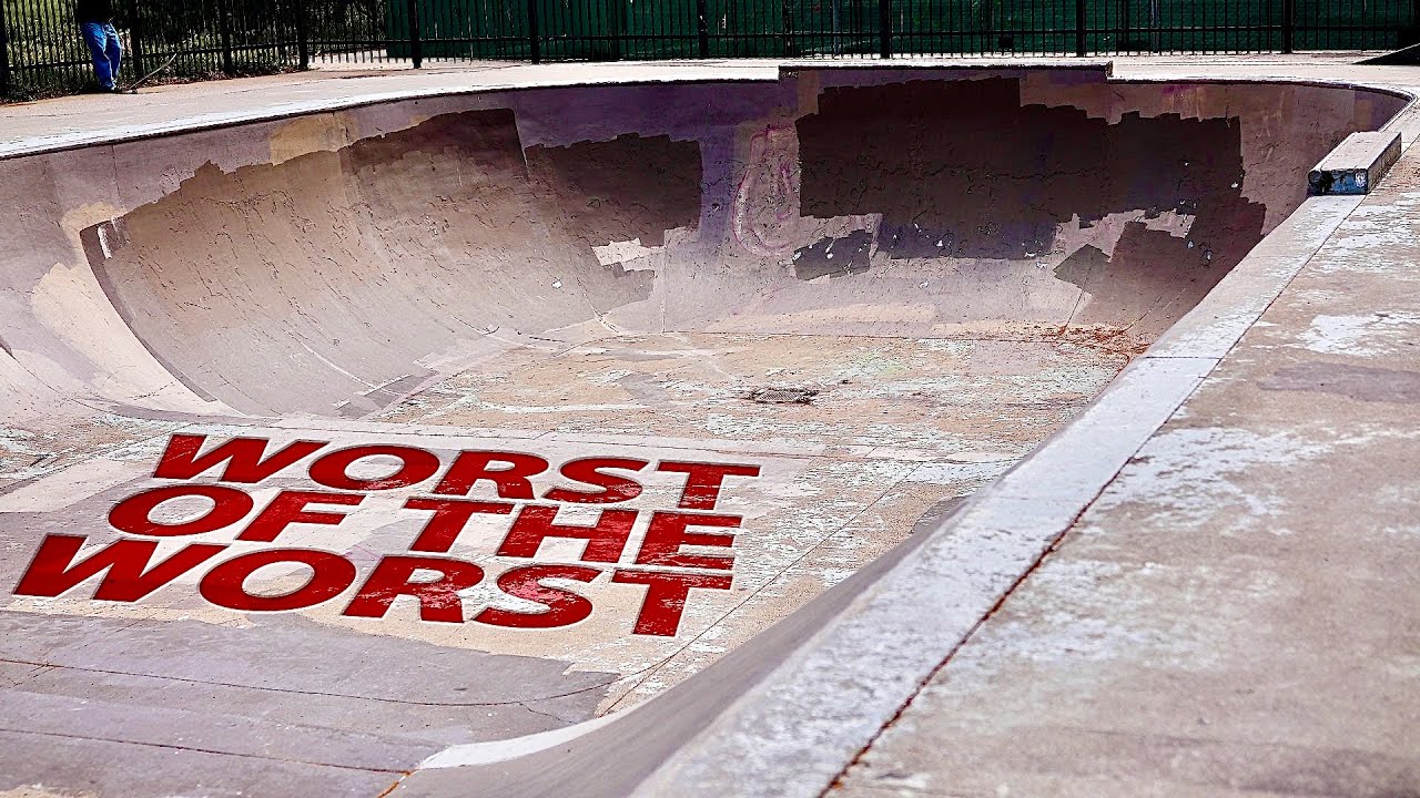 THIS ANCIENT SKATEPARK SUCKS!
