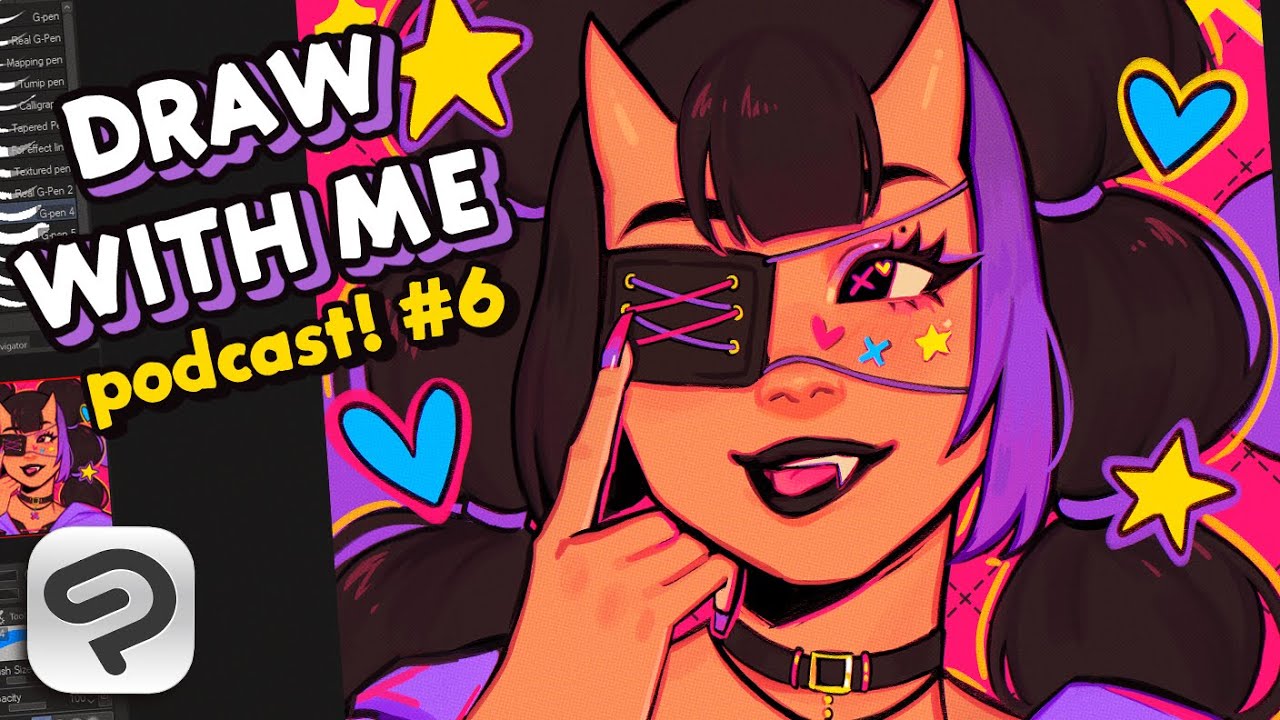 ♡ My Experience with Art School Pt. 2 🎙️ draw with me: podcast edition #6