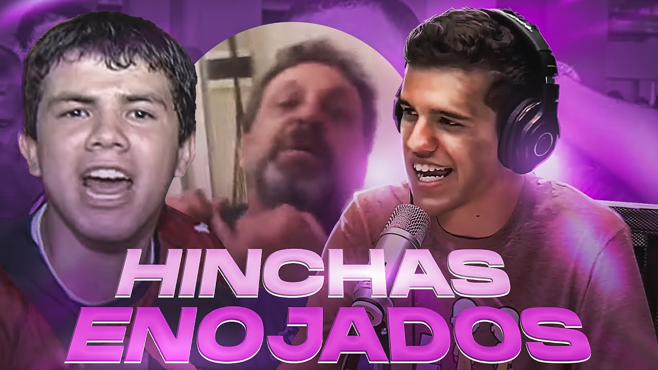 HINCHAS DE FÚTBOL ENOJADOS