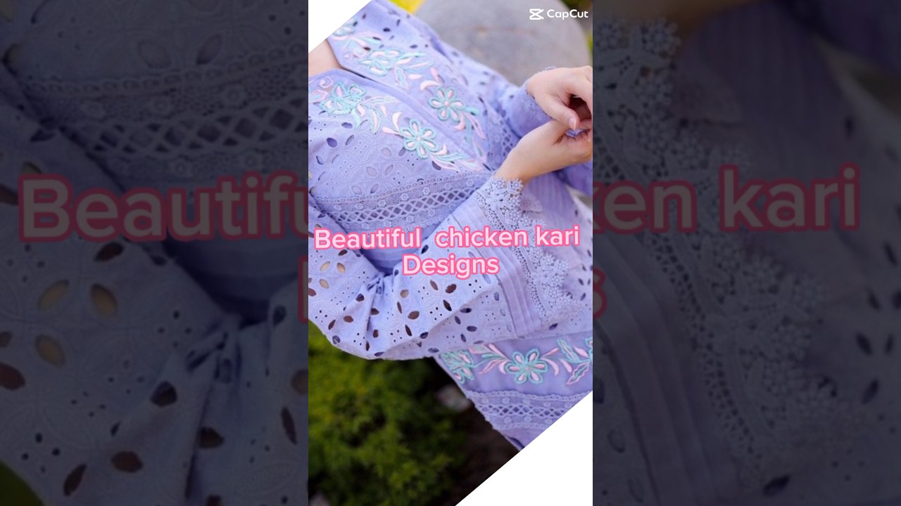 Beautiful chickenkari dress designs #fashion #dress #design #chicken