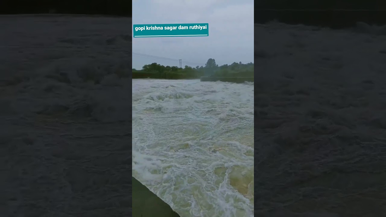 Gopi Krishna Sagar dam Ruthiyai madhya pradesh