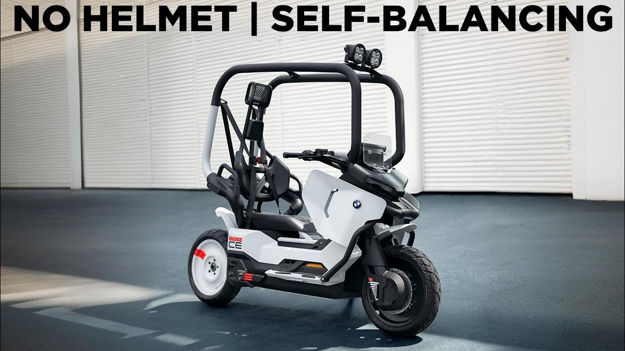 No Helmet. No Hands. No Limits: NEW 2026 BMW Vision CE electric scooter revealed!