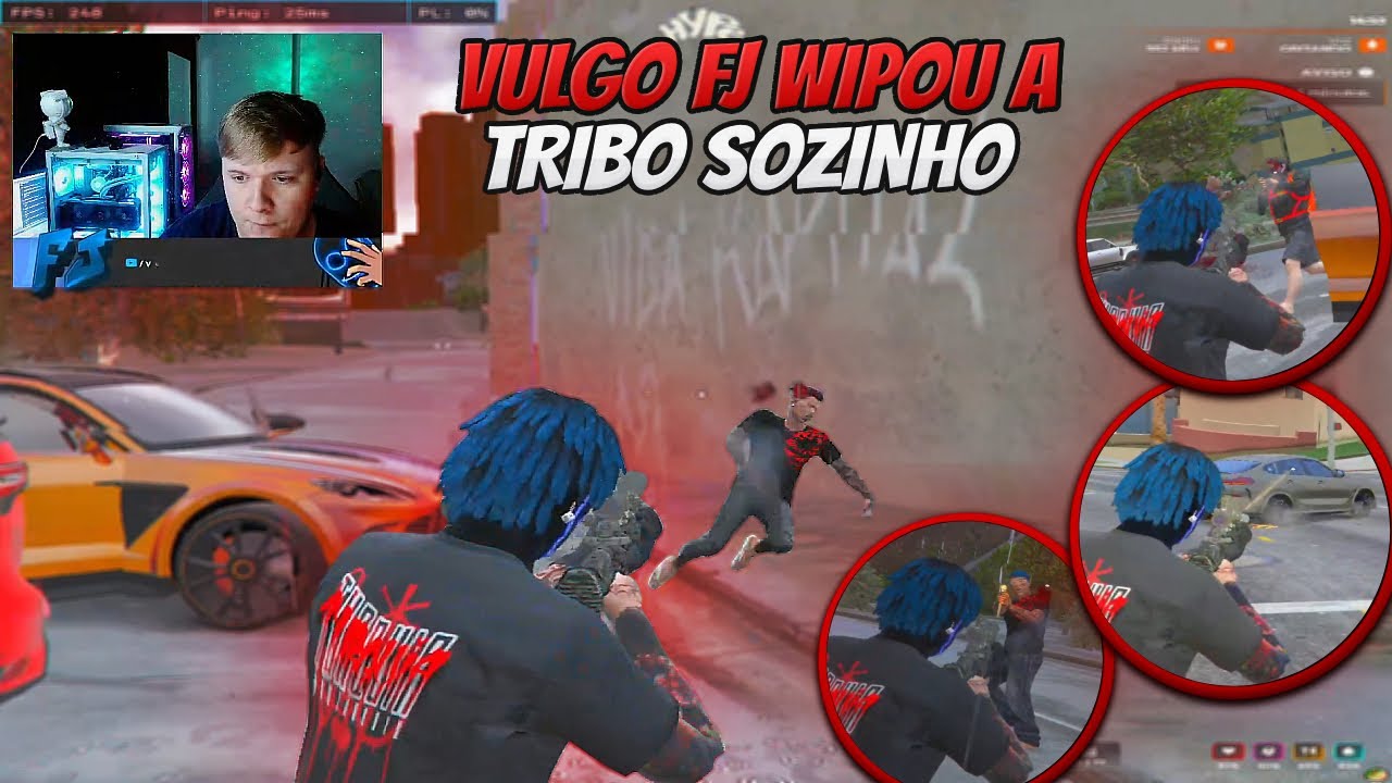 VULGO FJ WIPOU A TROPA DA TRIBO SOZINHO  | HYPE RP | GTA RP |   🇹🇷