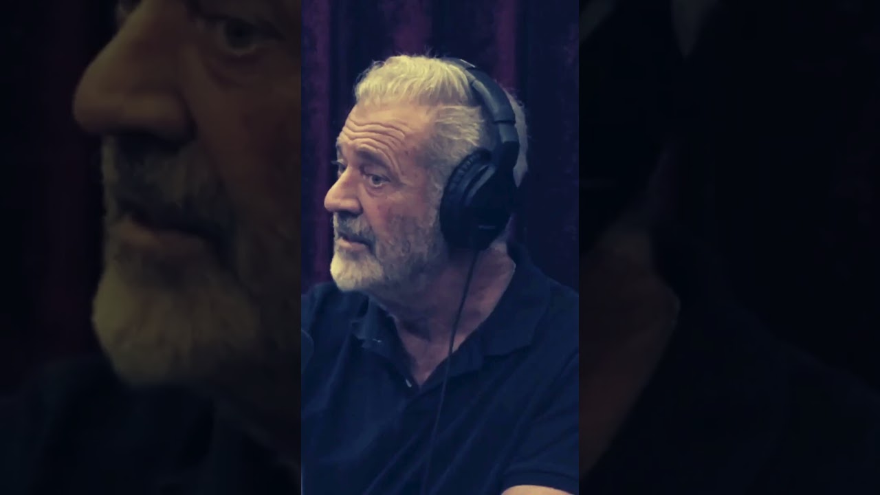 Joe Rogan cries when Mel Gibson explains why he believes #jre