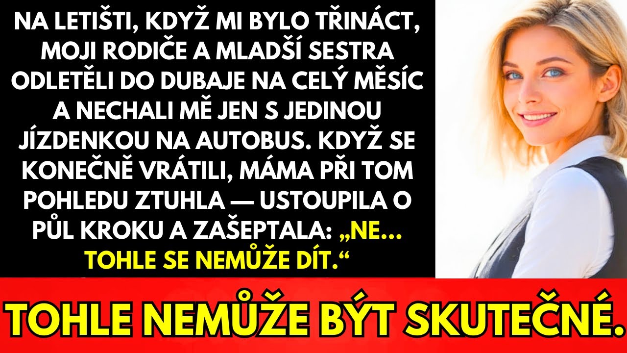 Na Letišti Odlétli Do Dubaje, Nechali Mi Lístek—Po Návratu Se Všechno Změnilo
