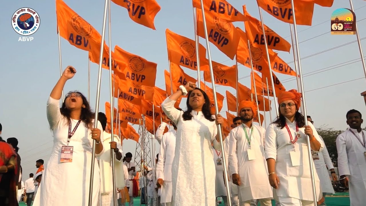 A glimpse of Shobhayatra | 69th ABVP National Conference | Delhi