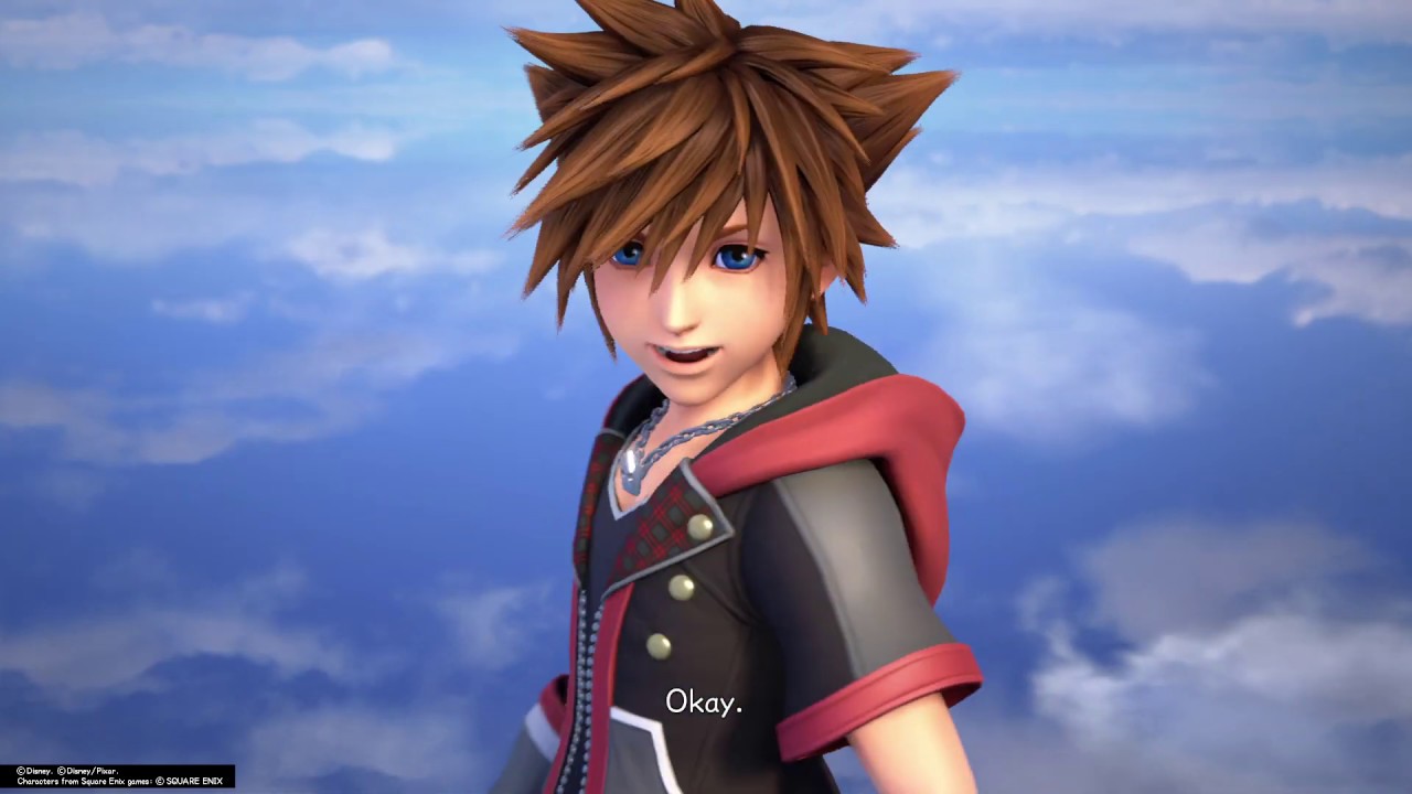 KINGDOM HEARTS Ⅲ - The Final World pt3 - final scene with Chirithy