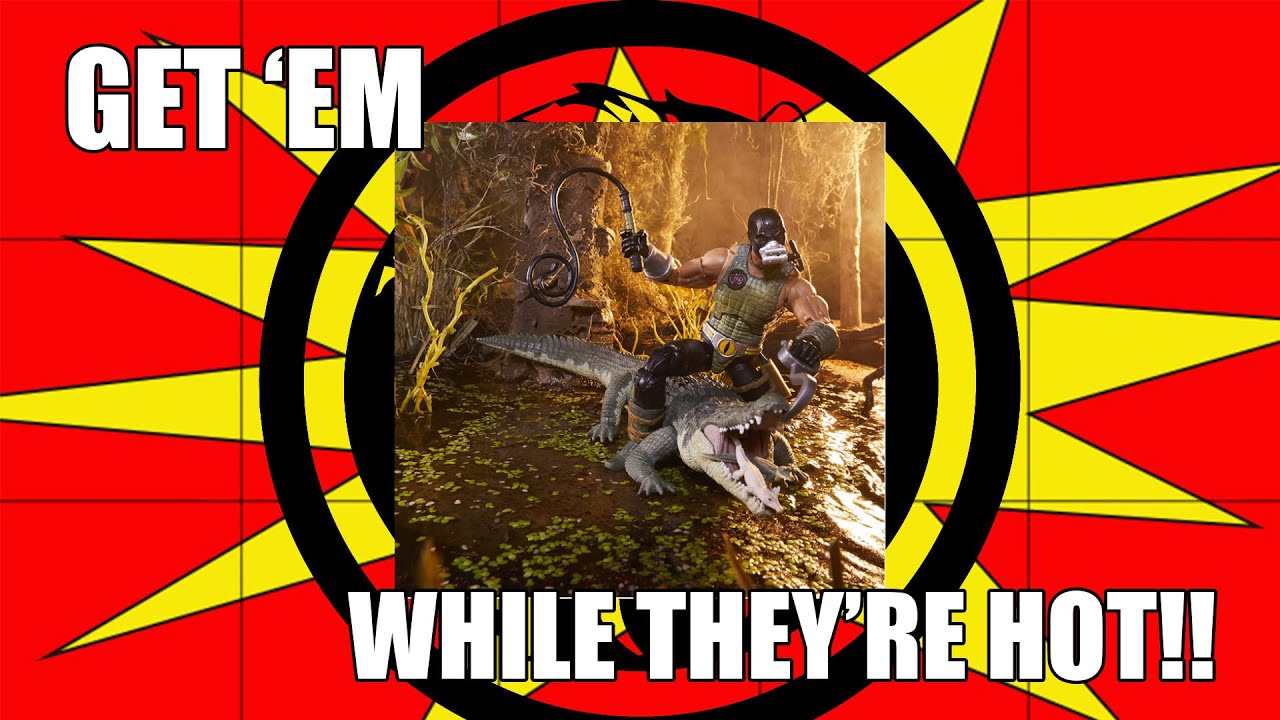 G.I. Joe Classified Croc Master AVAILABLE NOW