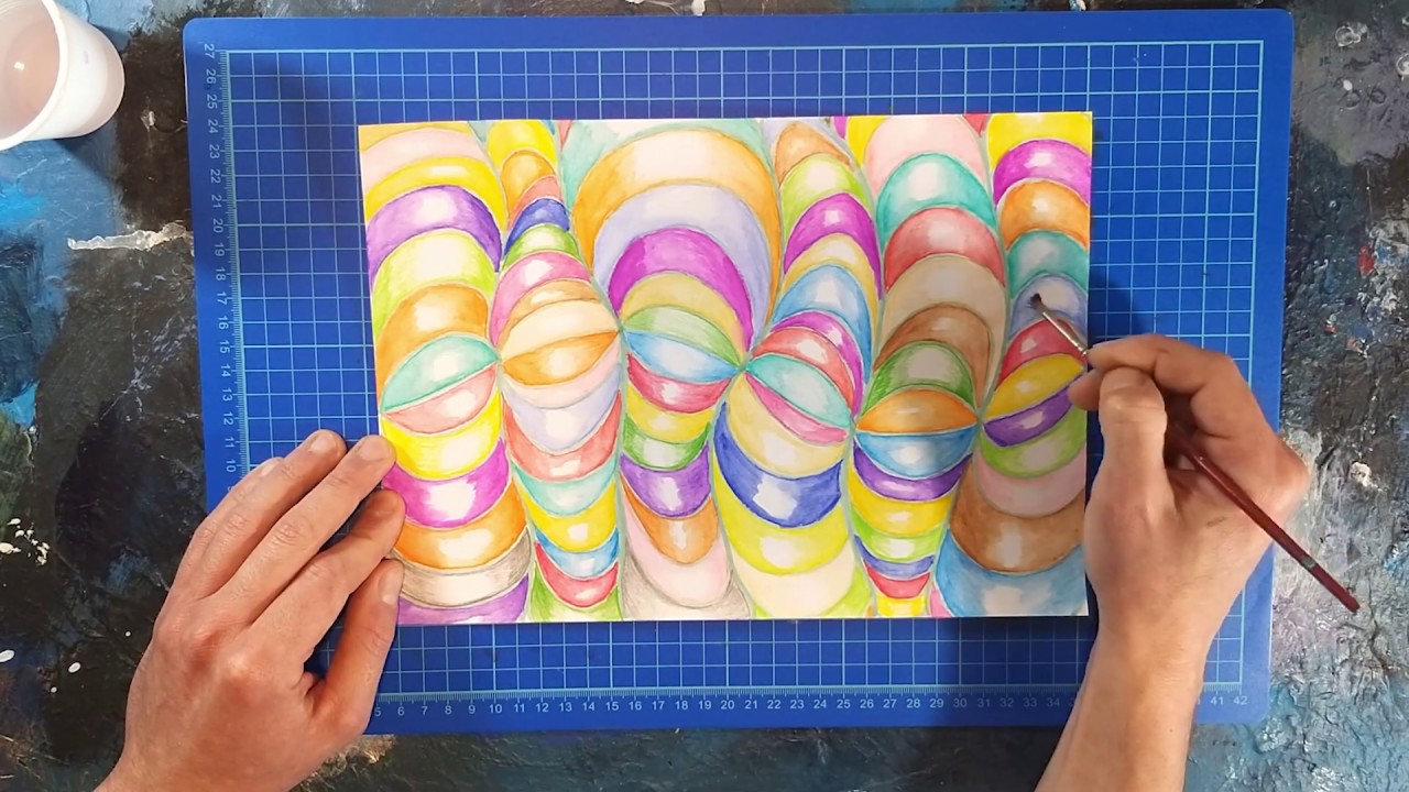 ARTE E IMMAGINE - ARTE OTTICA #2 - OPTICAL ART #2