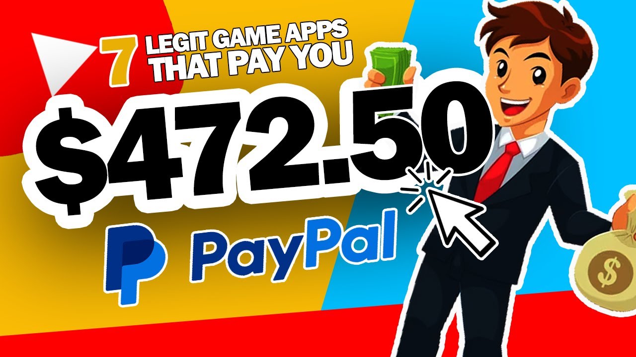 Make $47.50 With 7 Games Paying Real Money ! (Make Money Online 2023)