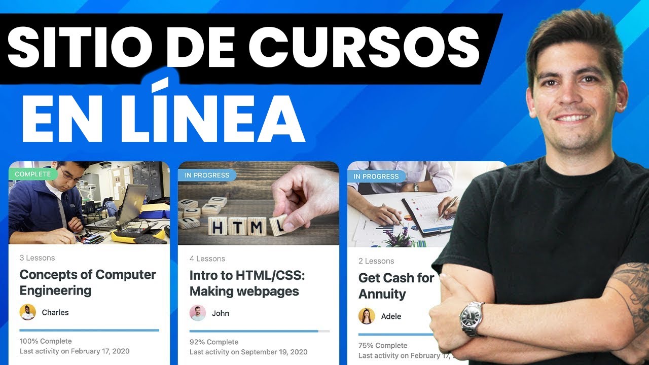 Cómo crear un sitio de cursos en línea con WordPress y Tutor LMS (2024)