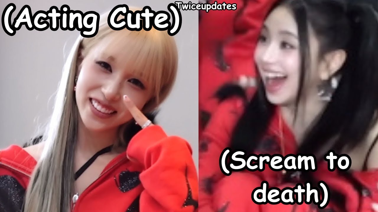 twice reaction to mina as japanese idol *chaeyoung scream so loud* michaeng