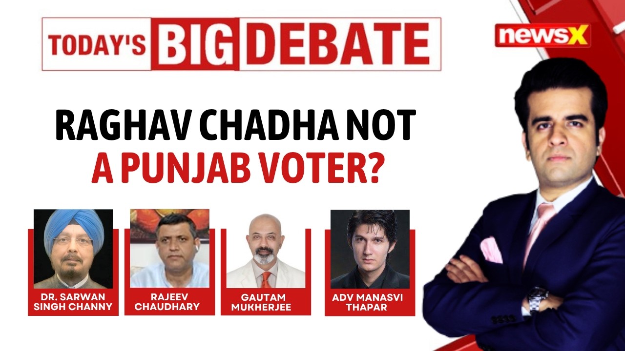 Raghav Chadha Removed From Punjab SIR | Draft Roll 'Glitch' Or 'Not Punjabi' Pressure? | NewsX