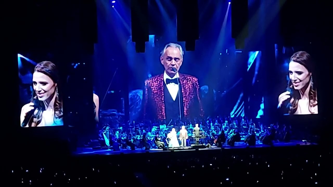 Andrea Bocelli & Monika Avsenik (Kraków)
