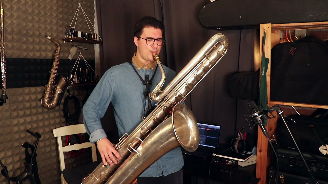 The Chicken on Bass Saxophone! - Hugo Leclerc