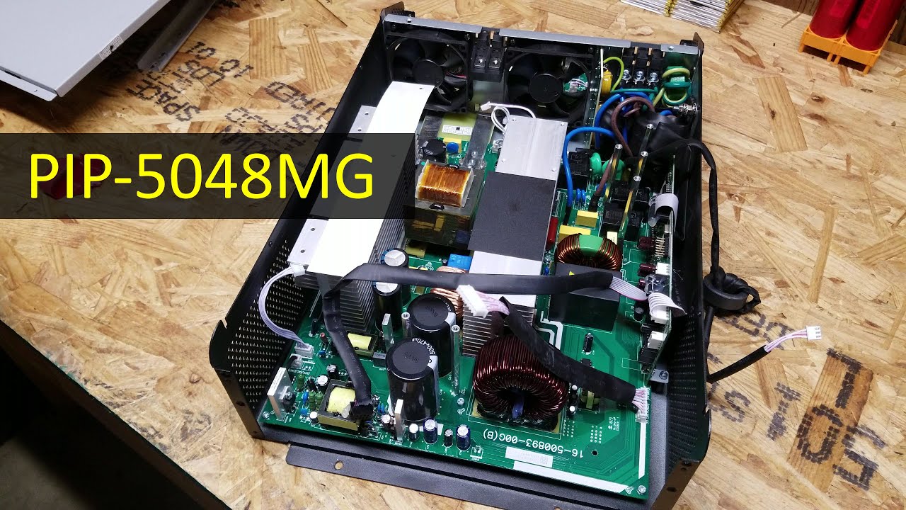 MPP Solar PIP-5048MG Inverter Disassembly and Repair Attempt