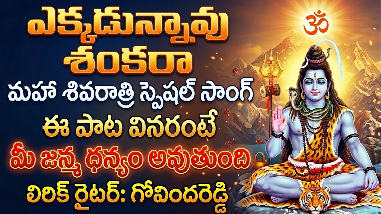 ఎక్కడున్నావు శంకరా?