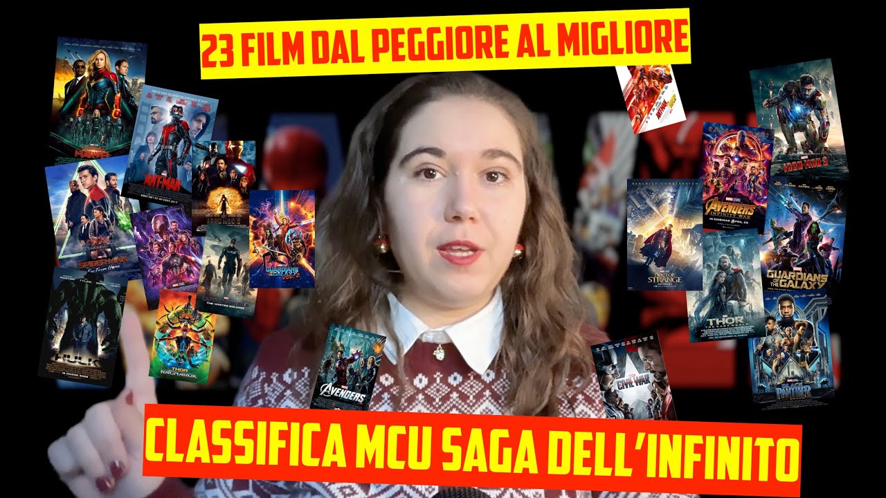 Classifica MCU - Saga dell'Infinito: 23 film dal peggiore al migliore