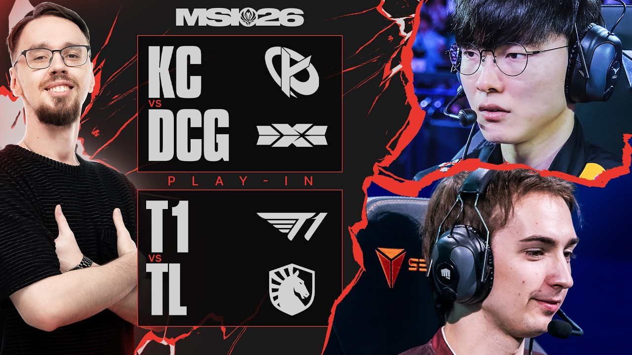 🔴NERVARIEN CO-STREAM🔴T1 vs TEAM LIQUID🔴KARMINE CORP vs DEEP CROSS GAMING🔴MSI PLAY-IN 2026🔴