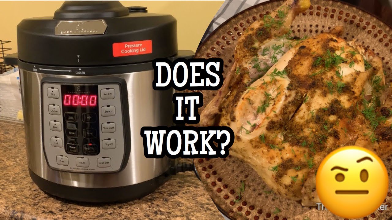 Emeril Lagasse Pressure AirFryer Plus REVIEW DEMO | Instant Pot Review Pressure Cooker