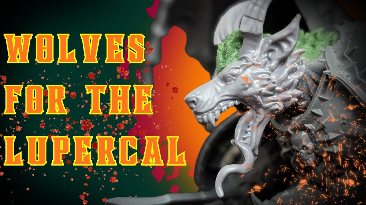 Wolves for the Lupercal! Kitbashing a SONS OF HORUS Daemon Prince