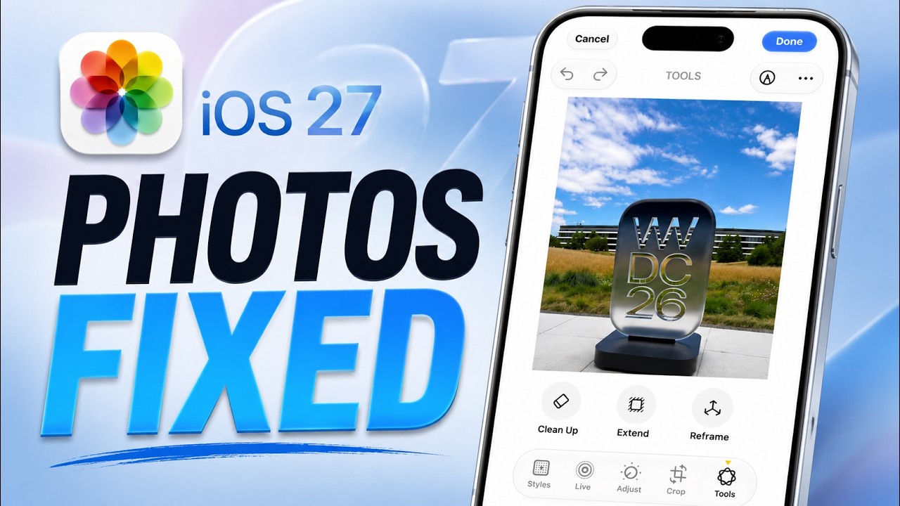 Wszystko, co NOWE w Zdjęciach w iOS 27: Czy Apple Intelligence jest faktycznie dobre?