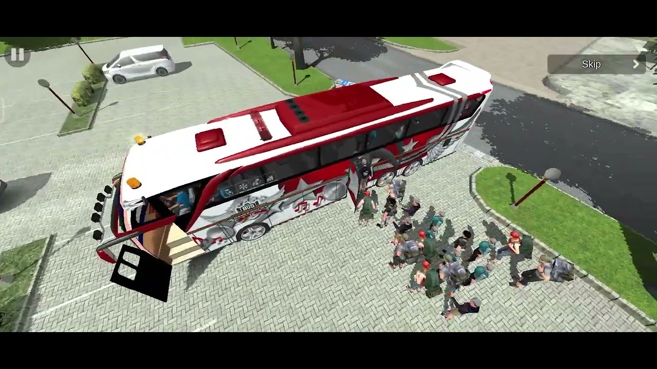 bus simulator indonesia - bus game play in driving tour to bus speed in super bus driving 