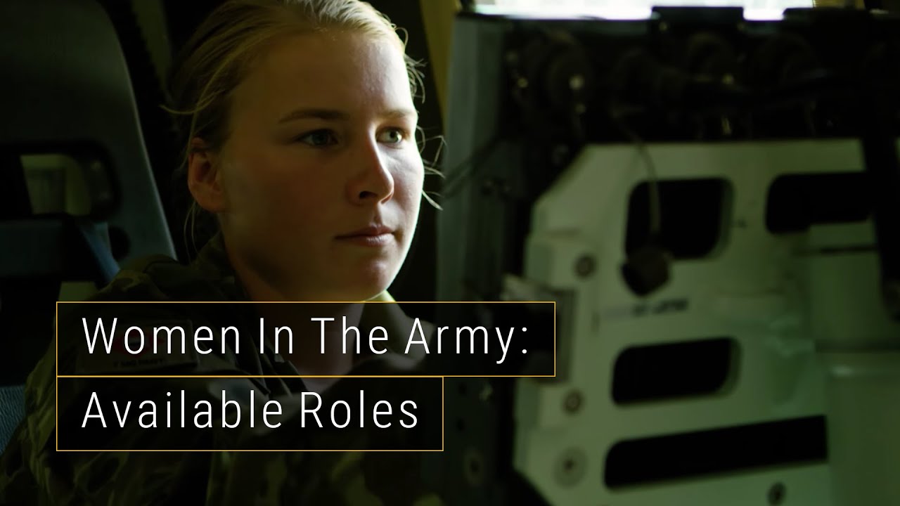 Women in the Army - Available Roles