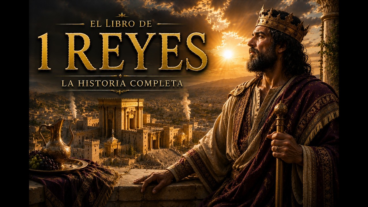 1 REYES completo narrado en español – Salomón y la división del reino | Biblia en audio