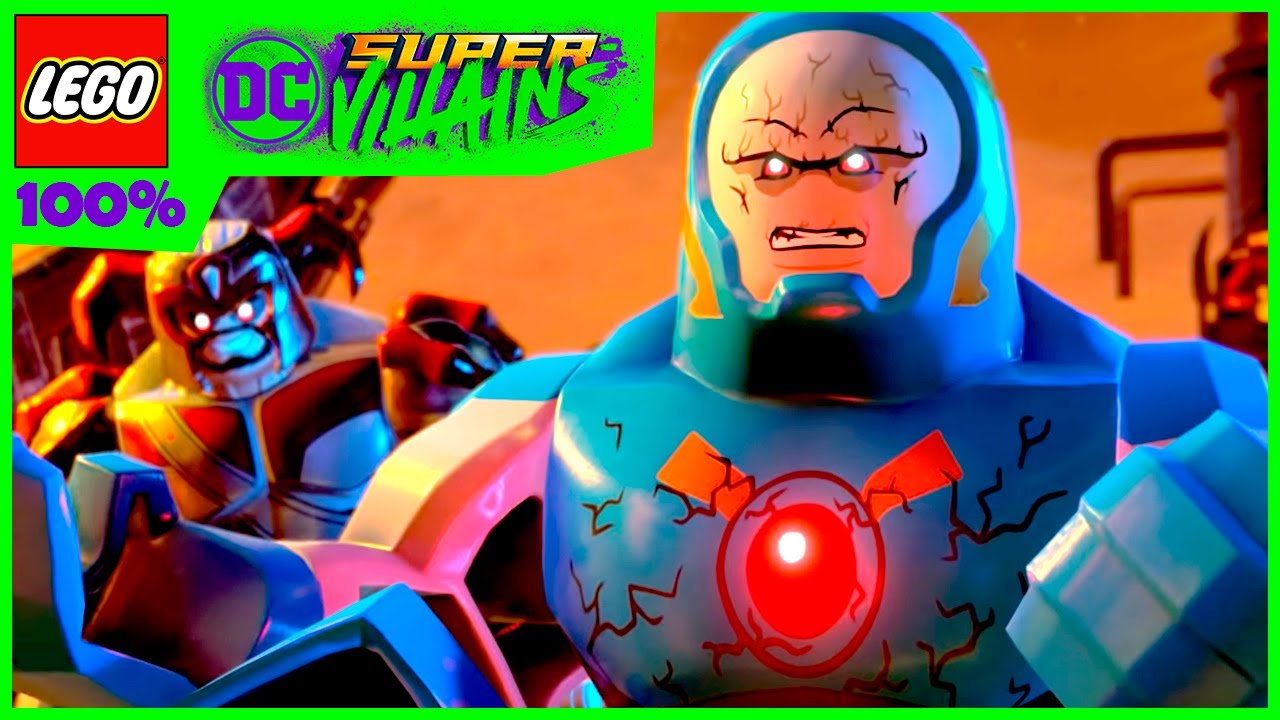LEGO DC SUPER VILLAINS #49 DARKSEID OF THE MOON 100% Gameplay Dublado PS5
