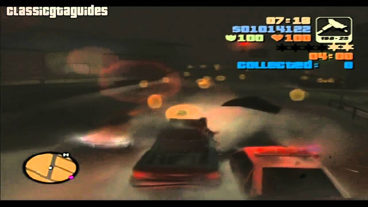 GTA III: Mission 65 - Bullion Run (PS2)