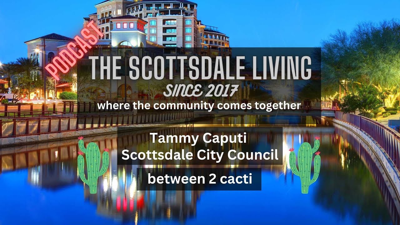 The Scottsdale Living and John Doering present Tammy Caputi with Scottsdale City Council