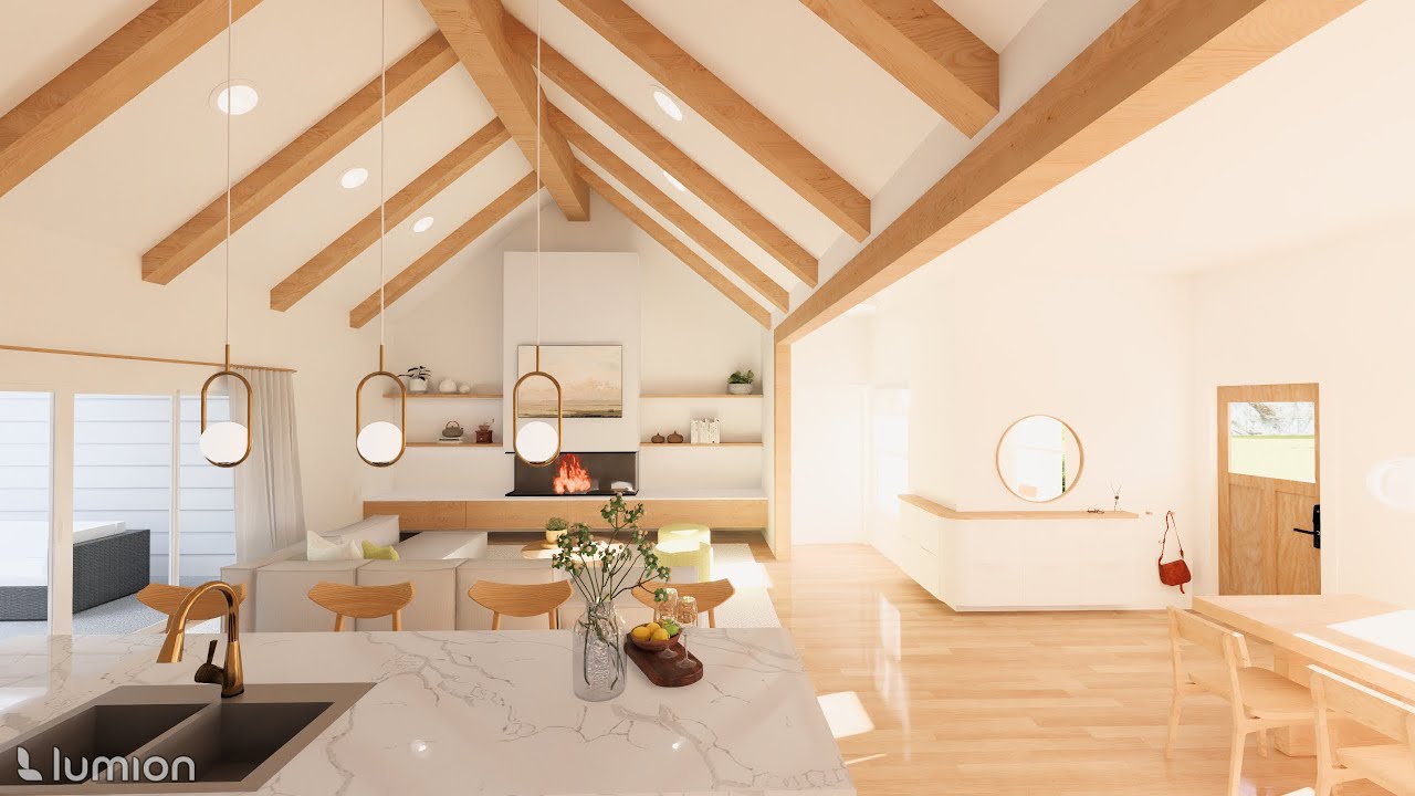 ShuNing Interior Design &mdash; A Lumion 3D animation visualizing a full remodel of a 3-bedroom home