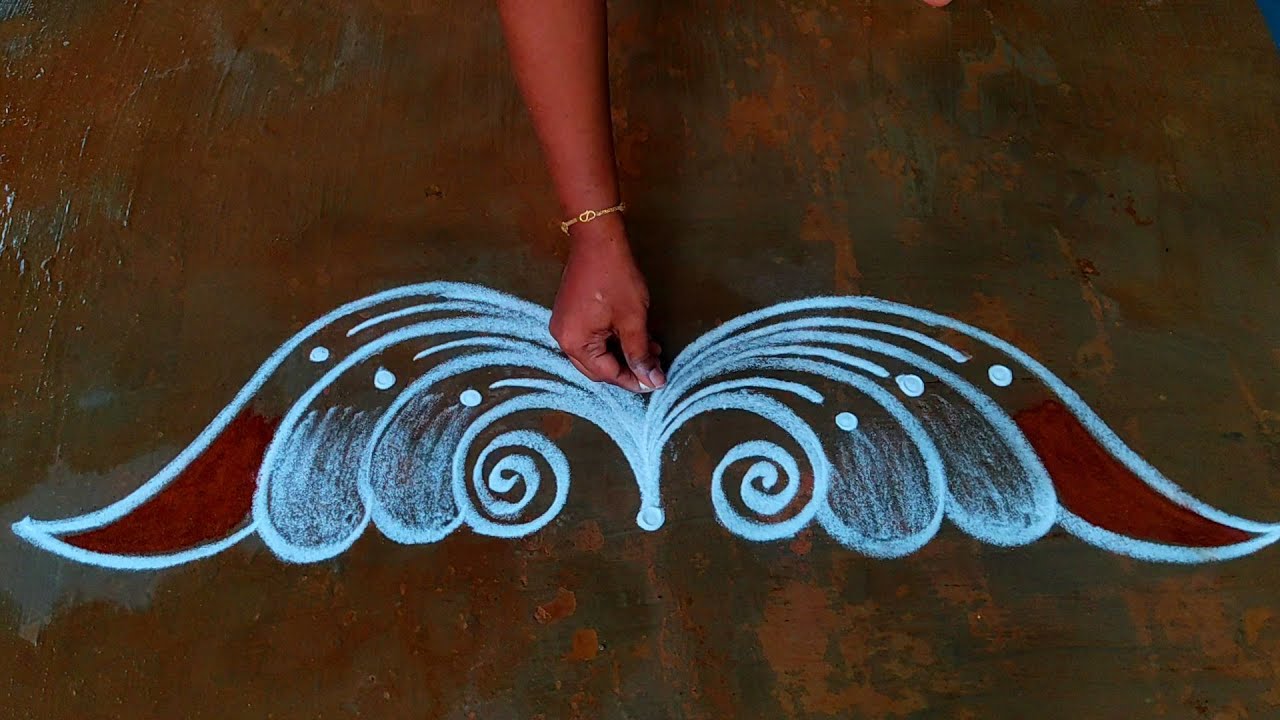New kuthu vilaku kolam🌹Aadi velli special kolam🌹Super muggulu 🌹Pandaga muggulu new🌹Creative rangolis