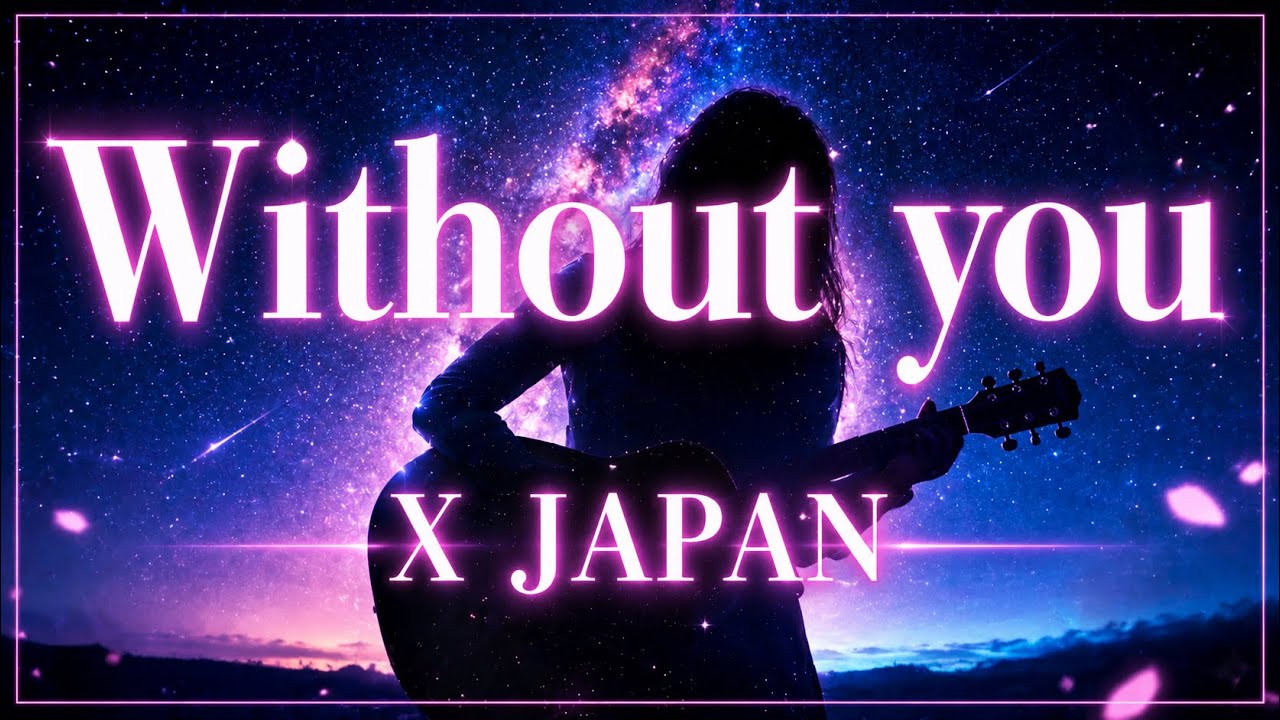 X JAPAN「Without you」〜もし女性シンガーソングライターが歌ったら〜 AIアレンジ(AI Cover)