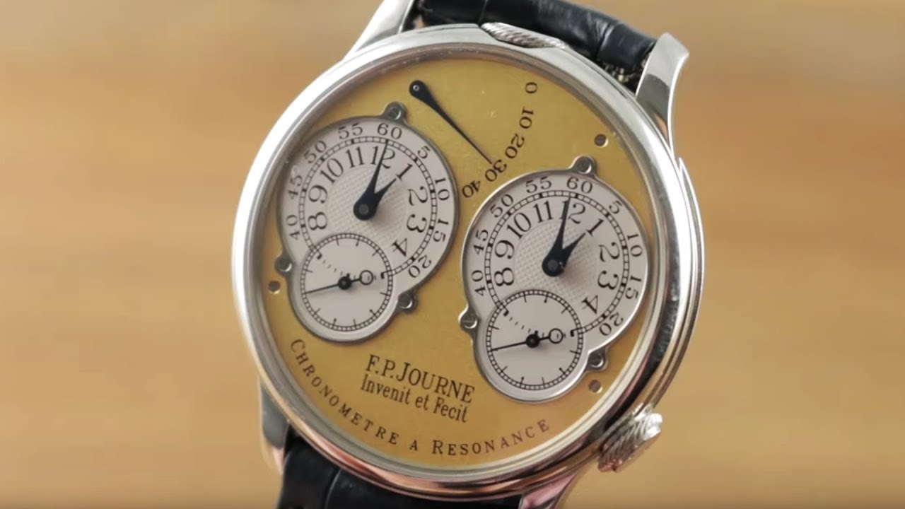 F.P. Journe Chronometre Resonance 38mm Brass Caliber F.P. Journe Watch Review